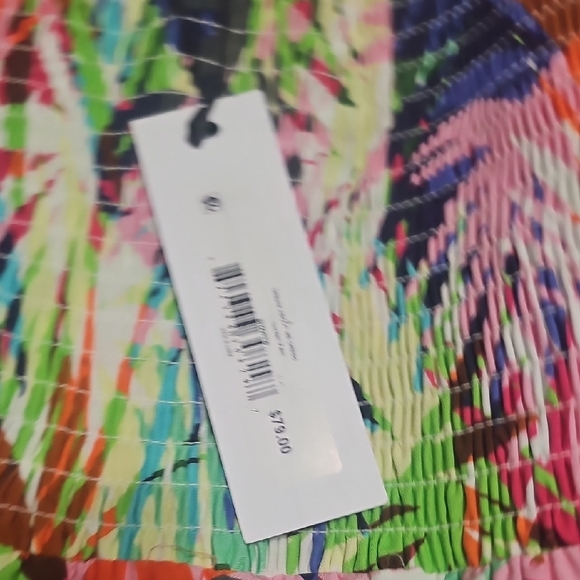 Steve Madden Multicolor Smocked Dress - Picture 3 of 4